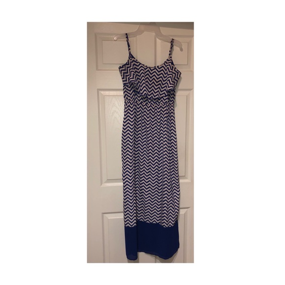 Chevron sleeveless maxi dress - Picture 1 of 1